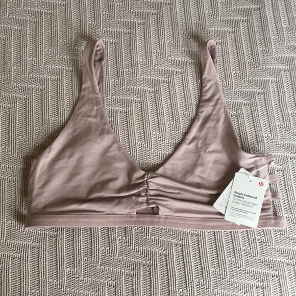 lululemon simply gathered bralette